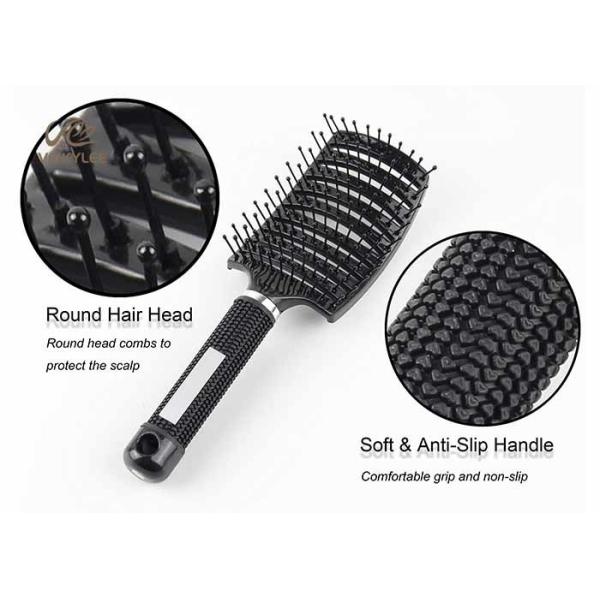 Plastic Synthetic Hair 9.5 Inch Plastic Paddle Brush