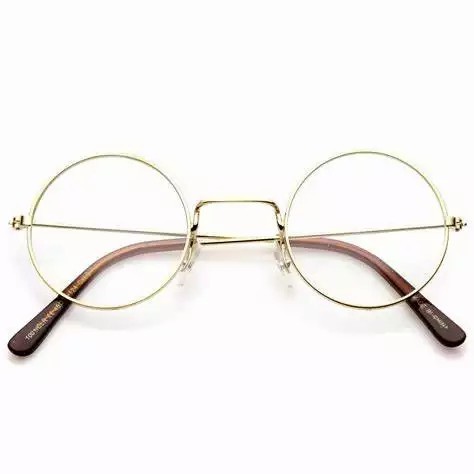 Custom-Made Wholesale Clear Lens Gold Eye Glasses Frames Metal Frame Gold Glasses