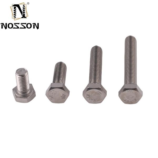 Long-Lasting Durability Grade Hex Bolts and Nuts M6-M36 M10 DIN933 934 Steel Finish ZINC PLATED Metric Measurement System