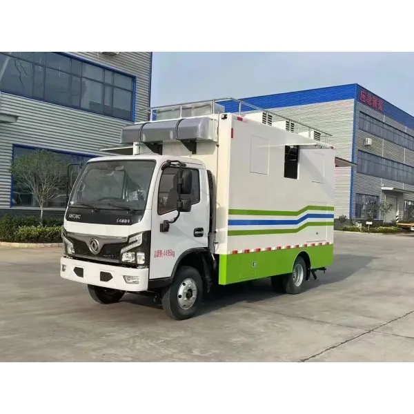 Outdoor Kitchen Fast Food Truck with Cooking Equipment