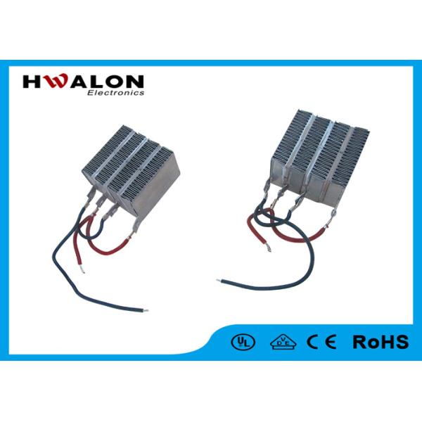 Long Aging Electric PTC Ceramic Heater Element 90 - 280 Surface Temperature