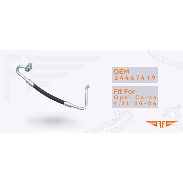 24467419 Auto AC Discharge Hose  For 00-06 Opel Corsa 1.3L