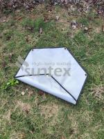 Reusável protege o patamar, pátio, plataforma, madeira, grama, pedra, composta das queimaduras - fogo resistente ao calor Pit Mat
