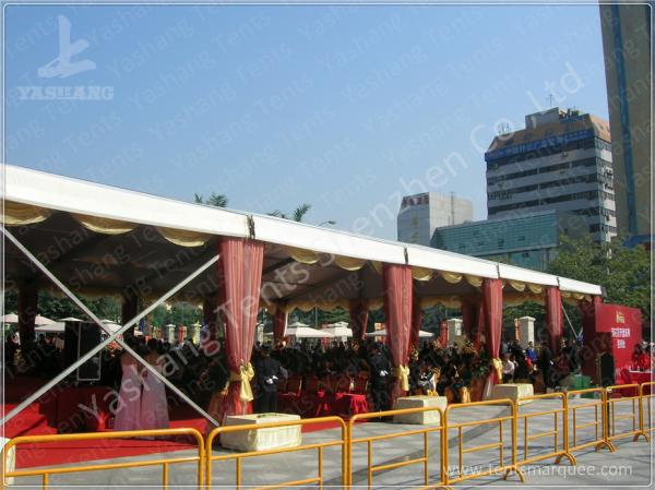 Custom 350 Seater Rent Event Tents Clear Span Marquee Theatre Style 16M X 25M
