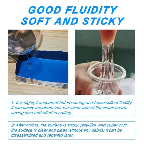 Heat Curing Raw Silicone Rubber Gel Adhesive for Women Strapless