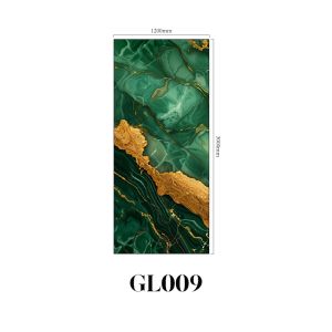 High Glossy UV Marble Sheet Faux Marble Wall Panel Easy Install for Interior Wall Decor
