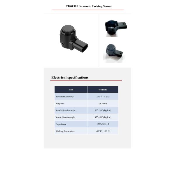 AUDIOWELL AK2 Ultrasonic Parking Sensor 55.5khz Front Parking Assist Sensor