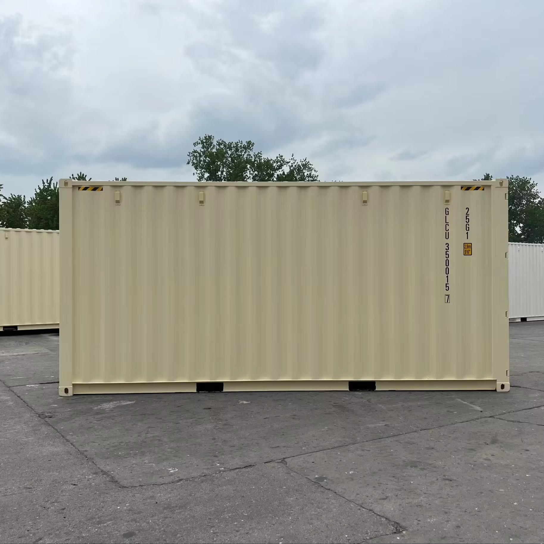 1 Way 1 Trip New 20/40 Foot Length ISO Standard Double Door High Cube Shipping Container Ningbo Shanghai Conex