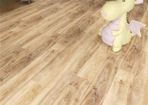 Residential  4mm Anti Skidding Luxury Rigid Core Spc Flooring Wood Grain