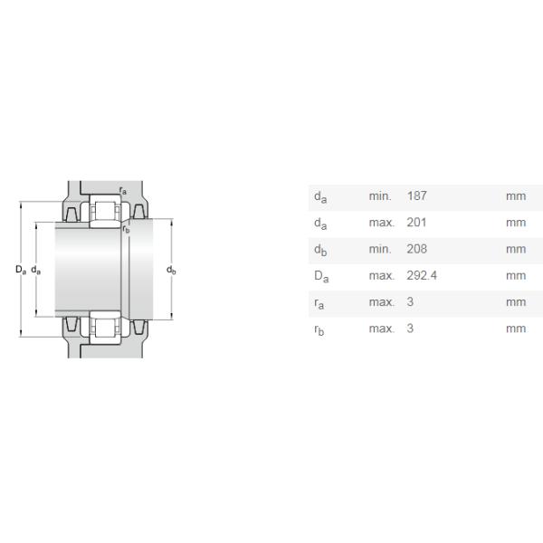 NU2234 Cylindrical Roller Thrust Bearing 32534 Fast Speed 170*310*86mm
