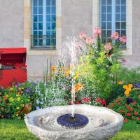 Pompe à eau de flottement debout libre de fontaine solaire pour l'étang extérieur de jardin