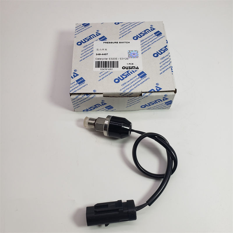 Excavator Pressure Switch 349-4407/3494407 For  E320E E312E with Medium Oil Air Compatibility