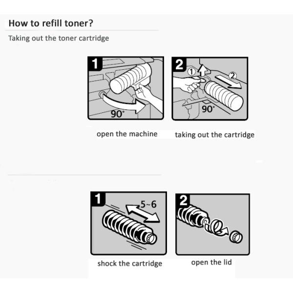 De Aficio Ricoh cartucho 2060 de tonalizador