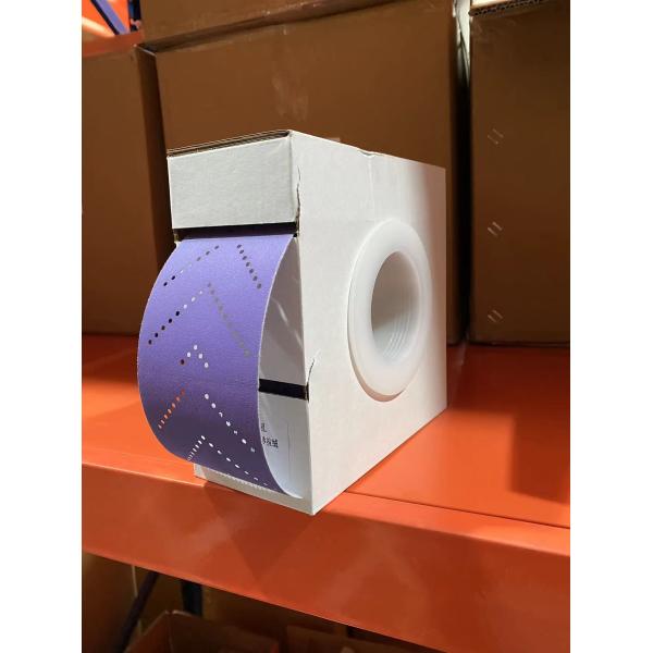 Sanding Paper Roll for Automotive Body Repair 70 mm x 12 m Multi-Hole Wood Sandpaper