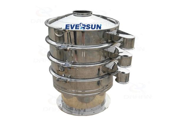 Diamètre 1800mm écran de vibration circulaire de SUS de 3 planchers