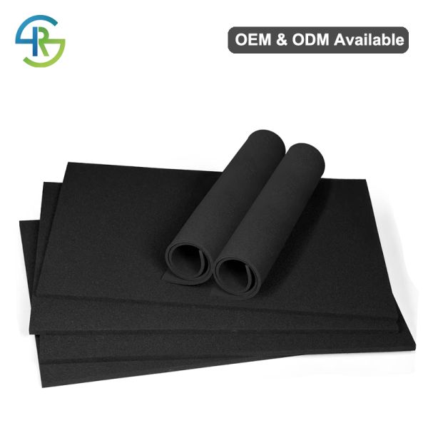 OEM CR Foam Sheet Neoprene Rubber Foam Closed Cell Foam Customizable