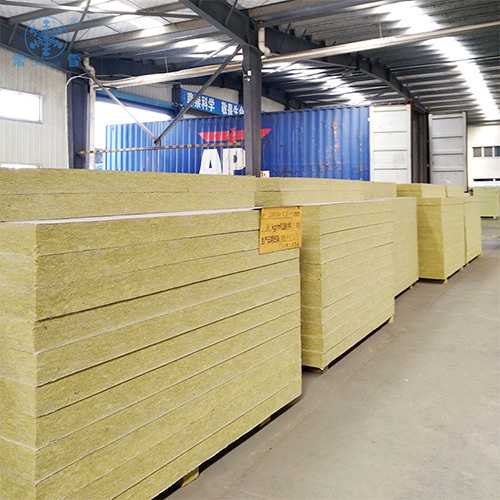 Fireproof Soundproof Rock Mineral Wool Board Thermal Insulation With Aluminum Foil