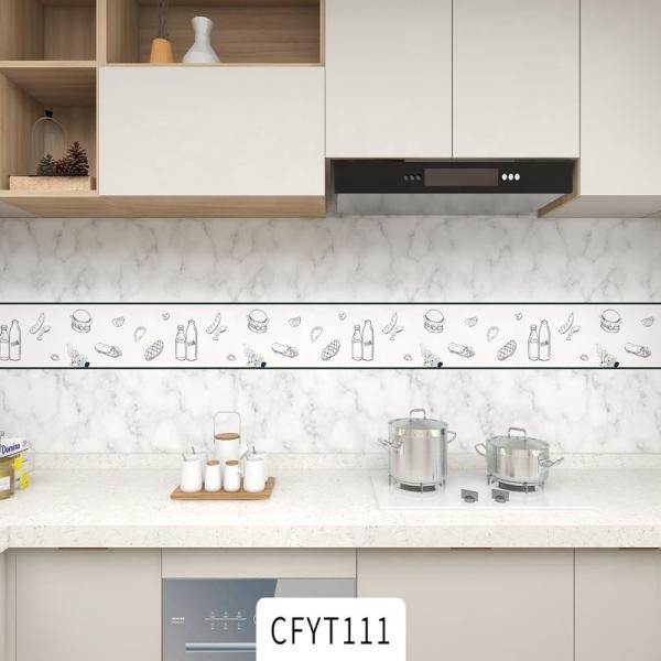 Détecteur d'étiquette en papier amovible de design moderne pour la cuisine