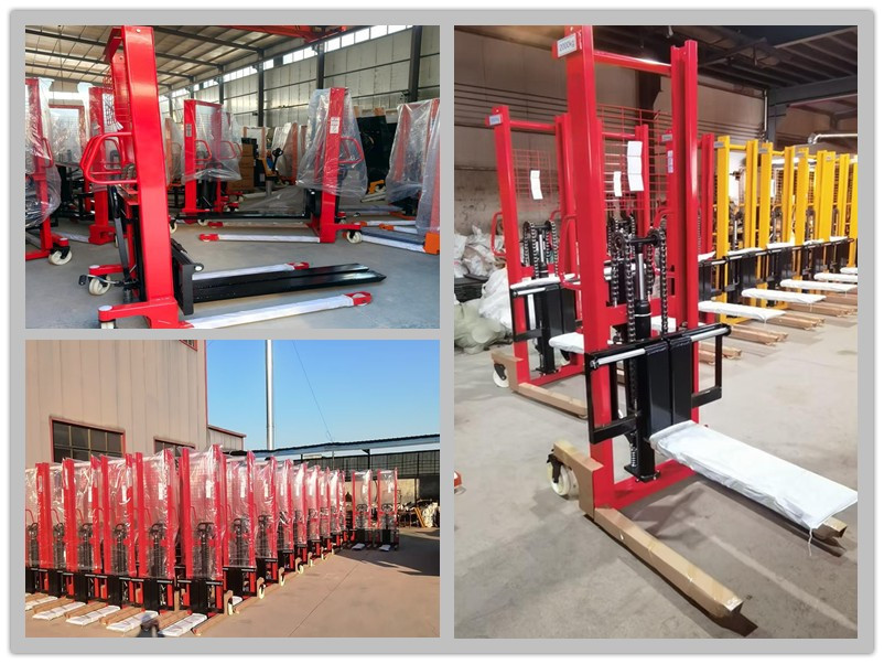 Hydraulic Manual Pallet Stacker 2000kgs Load