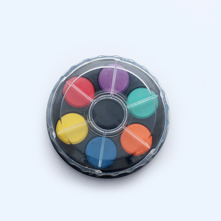 6color watercolor cakes wholesale 21mm watercolor paint set