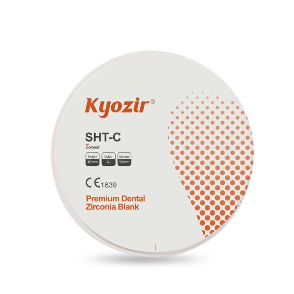 46% Translucency Dental Zirconia Blank SHT-C 1100MPa High Strength Zirconia Block