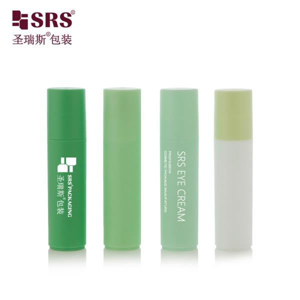 RPPF-20ML Empty PP PCR Metal Roller Bottle Sea Green Colored For Deodorant