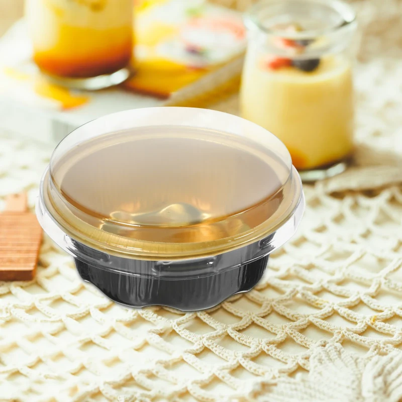 Roll Disposable Silver Baking Aluminum Tray for Takeaway Food Packaging