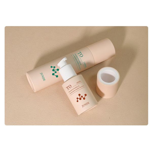  Hot Sale Matte Beige 60ml 150ML Lotion Spray Bottle PETG Plastic Bottle Toner Cosmetic Bottles Pump Sprayer Recyclable