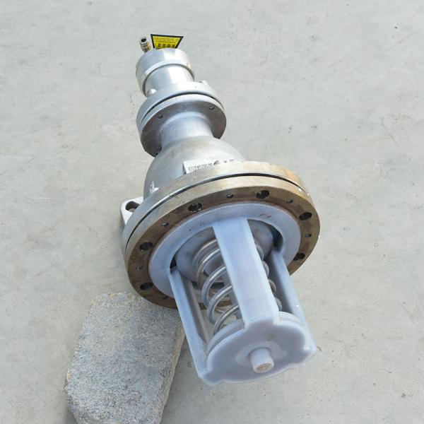 Four Inch Plate Lined Plastic Safety Valve Submarine Valve Manual Operation Customized