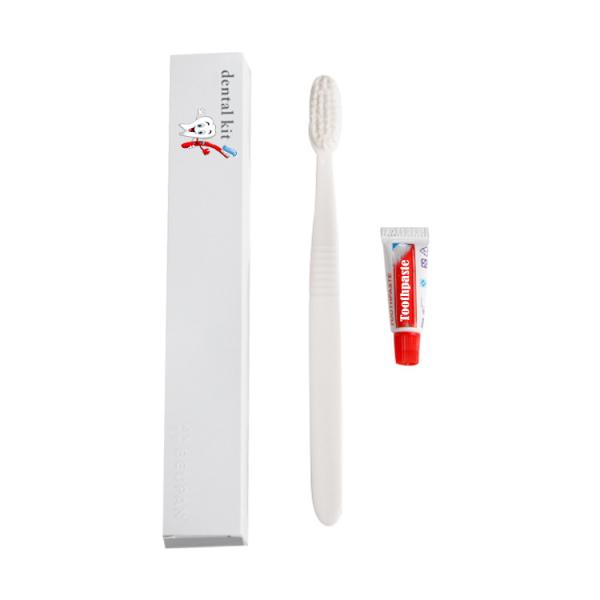 Hotel Travel Mini Oral Care Toothpaste With Toothbrush Dental Kit 10g
