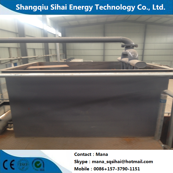 Standard Waste Sludge Oil Recycling to Diesel Distillation Plant 24hours Output 9-13.5tons Diesel
