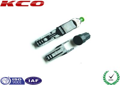0,2 conectores rápidos FC/APC da fibra ótica da perda de inserção do DB rapidamente instalável para o cabo pendente