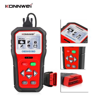 Moteur vivant de contrôle de lecteur de code de données de diagnostic de scanner de voiture de Konnwei KW818 OBD2