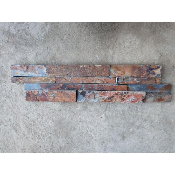 Non Antacid Slate Ledger Stone Panels  / Slate Wall Cladding Panels Cut To Size