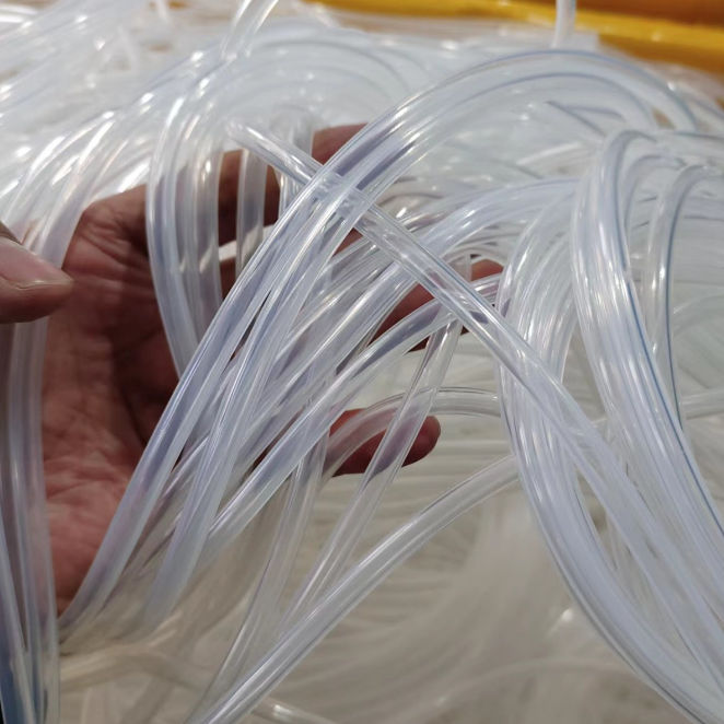 Top-Notch Wear Resistant and Tear Resistant Edible Grade Transparent Fish Tank Silicone Water Pipe for Processing Services