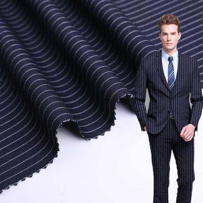 Os ternos de homens de negócio tecidos para listrar o TR que sere o poliéster da viscose da tela