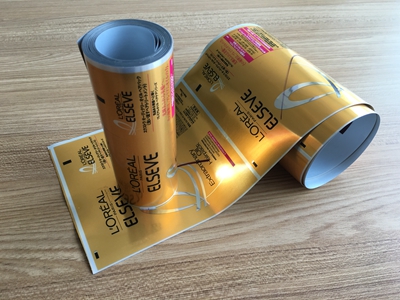 Aluminum Barrier Plastic Laminate Web for Shampoo Tube Packaging