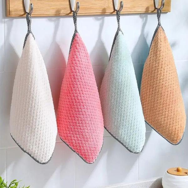 Multi-functional Microfiber Cleaning Towel 25x25cm Stainless Steel PP