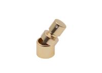 Matière plastique en aluminium de pompe de jet de parfum du principal 20mm de cuir embouti