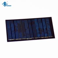 le module solaire 17%-19% de picovolte de silicium d'ÉPOXYDE de 0.5W 6V a optimisé l'efficacité ZW-88545 Mini Solar Panel de cellules