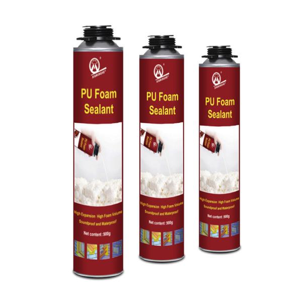 White CAS No. 9016-87-9 Multipurpose Polyurethane Spray Foam for Insulation and