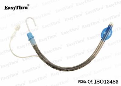 Material de silicone de tubo endotraqueal descartável esterilizado