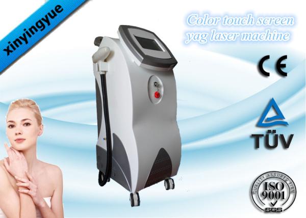 Tattoo Removal Equipment Vertical ND YAG Skin Tightening Laser Machine