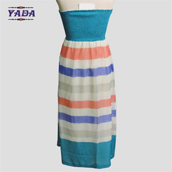 Off-shoulder chiffon taille plus femmes t-shirt femme robe femmes robes d'été à bas prix