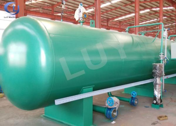 Instalação profissional de tratamento de madeira em autoclave com duplo bloqueio de segurança
