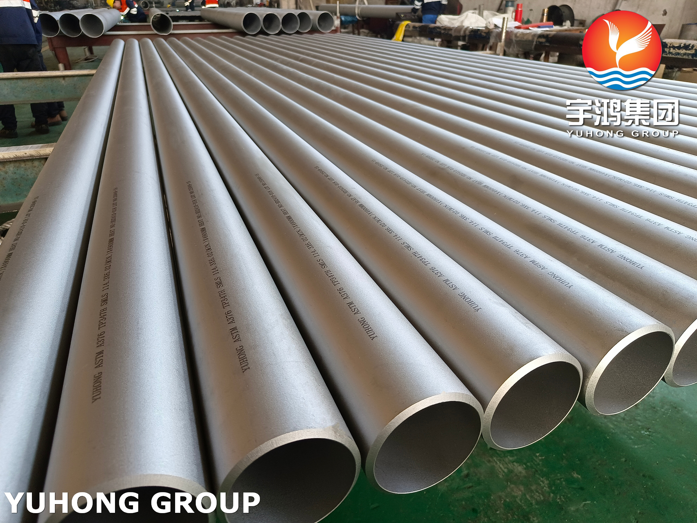 ASTM A376 TP347H Stainless Steel Seamless Pipe For Power Generation Equipments