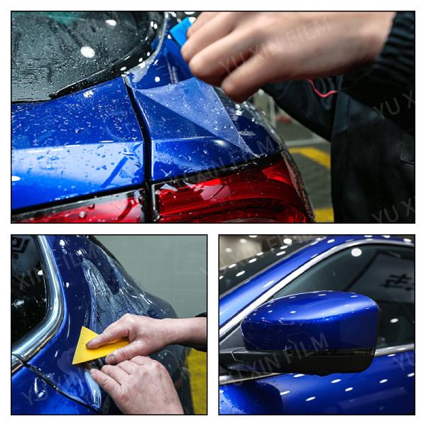 OEM Logo TPU Clear PPF Protection Film No Cracking Lubrizol Material Car Wrap Film