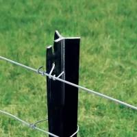 Éco-friendly Vert Noir Slice Y Poteaux de clôture en acier Résistant aux intempéries