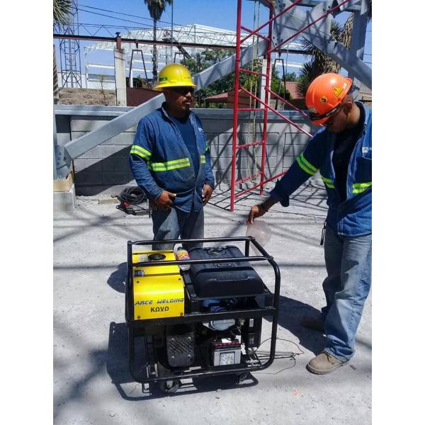 KOVO GASOLINE WELDER GENERATOR EW240G 90 KG Weight for PIPELINE WELDING Requirements