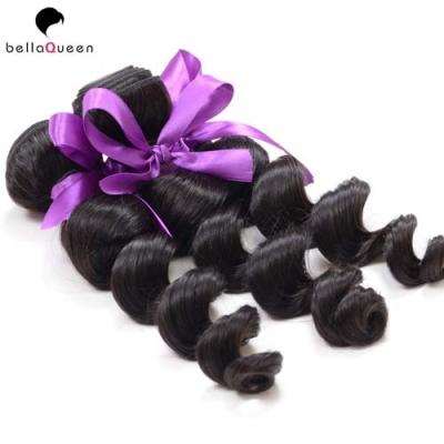 Cabelo humano de Remy do Virgin do dobro do uso das mulheres negras que tece/cabelo humano real